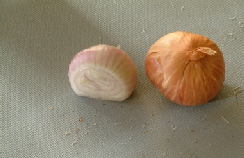 Shallots_-_sliced_and_whole von Charles P.